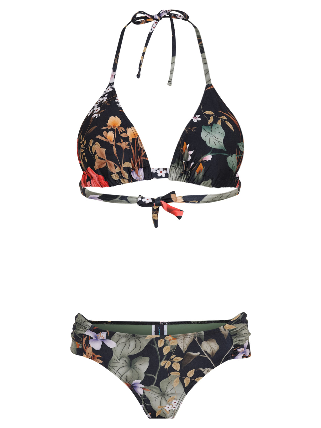 Vicky Floral-Print Bikini Set Orvalho