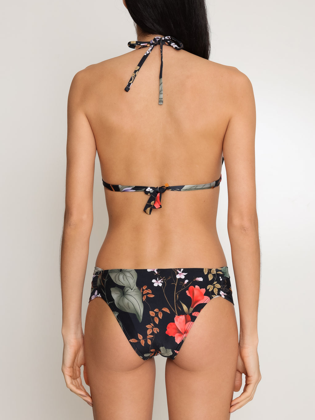 Vicky Floral-Print Bikini Set Orvalho