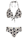 Vicky Geometric-Print Bikini Set Zaya