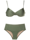Veronica Green Twisted Bikini Set
