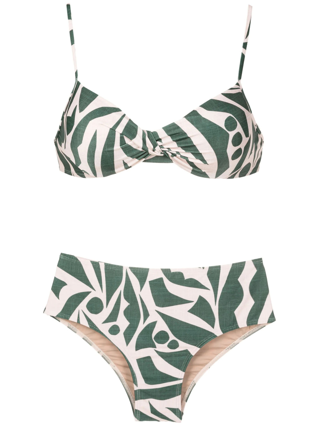 Veronica Abstracte-Print  Bikini Set