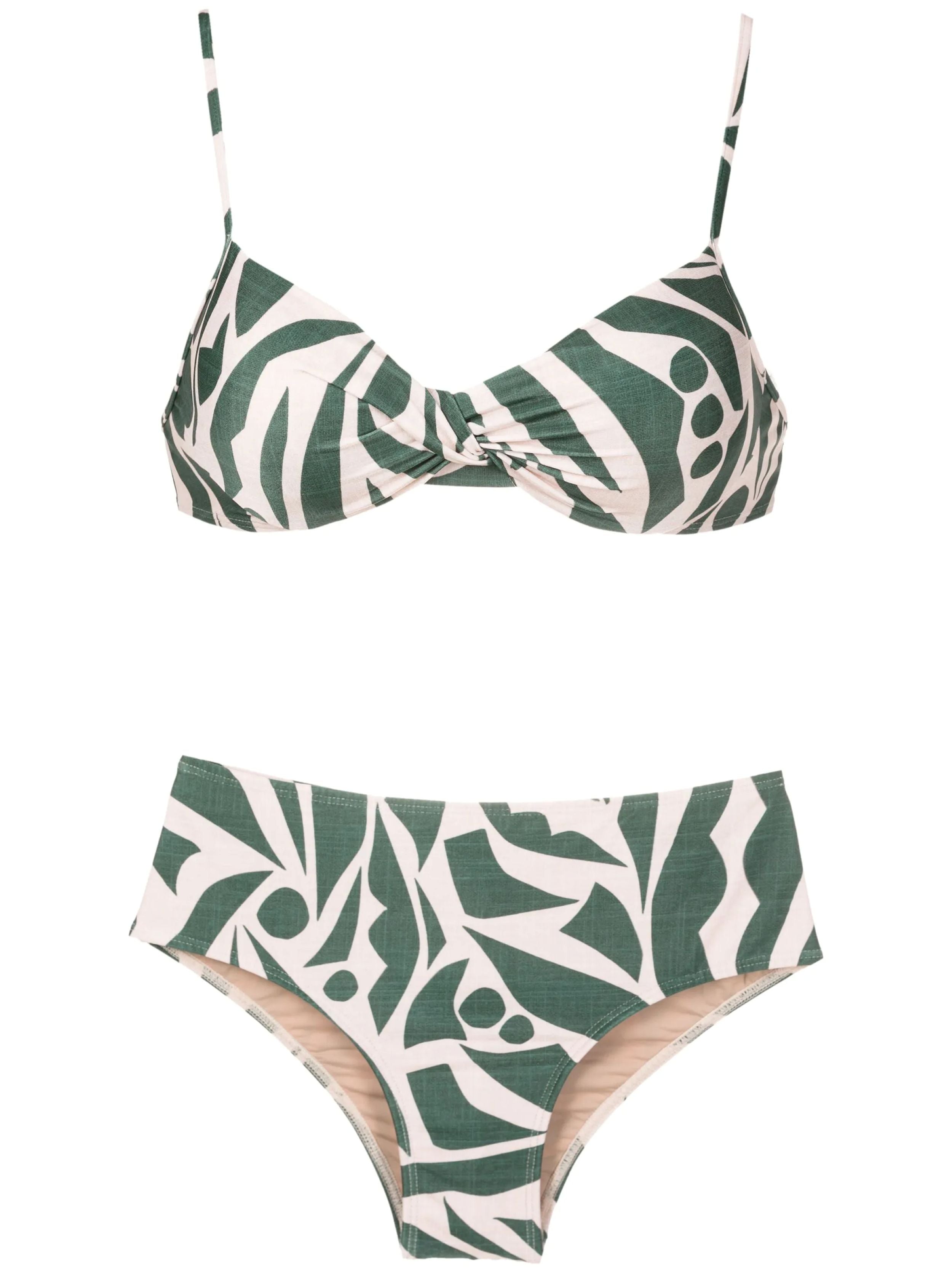 Veronica Abstracte-Print  Bikini Set