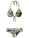 Vicky Foliage-Print Bikini Set Sumatra