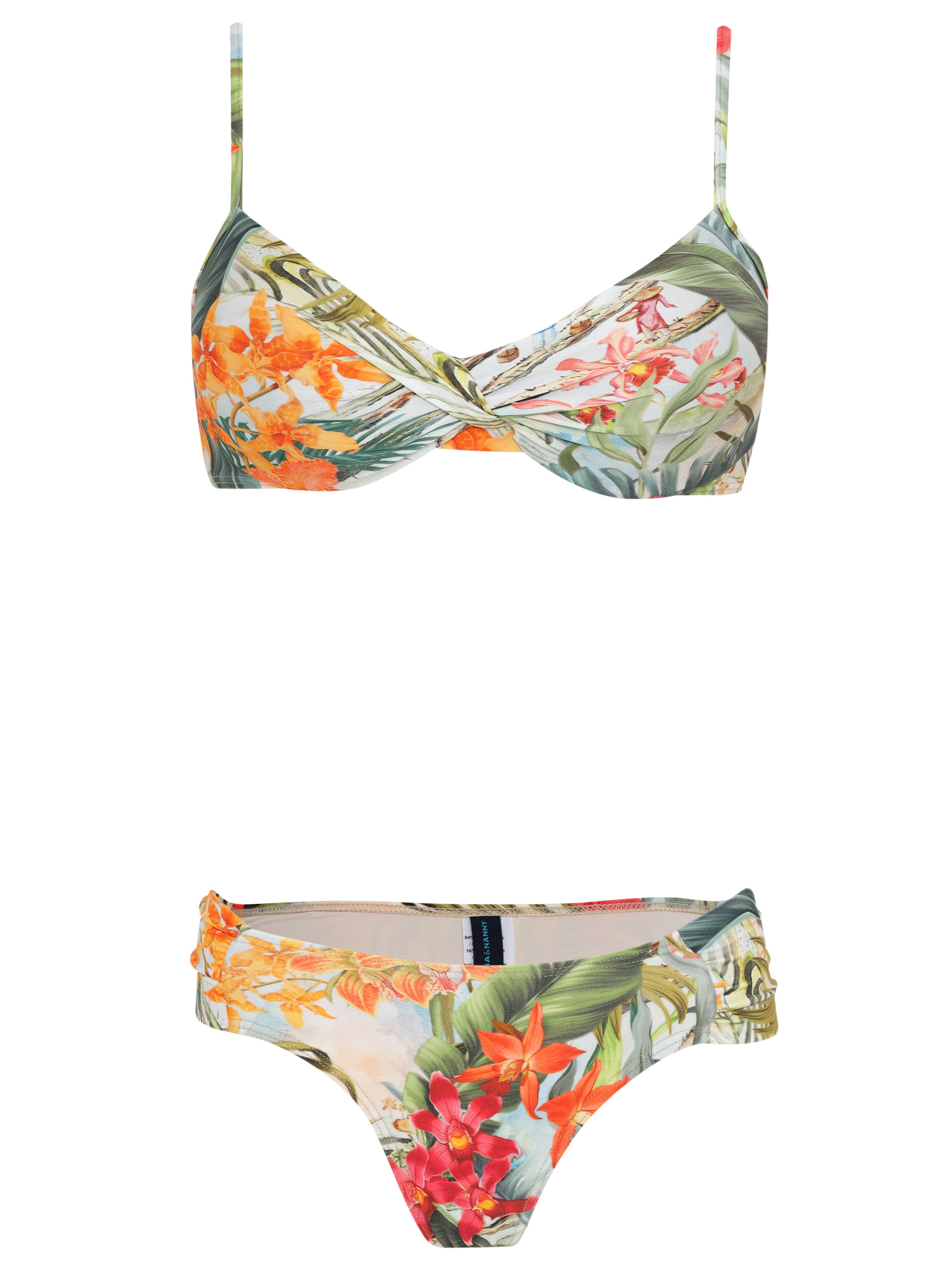 Vitoria Twist-Front -Print Bikini