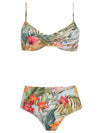 Veronica Foliage-Print  Bikini Set Laos