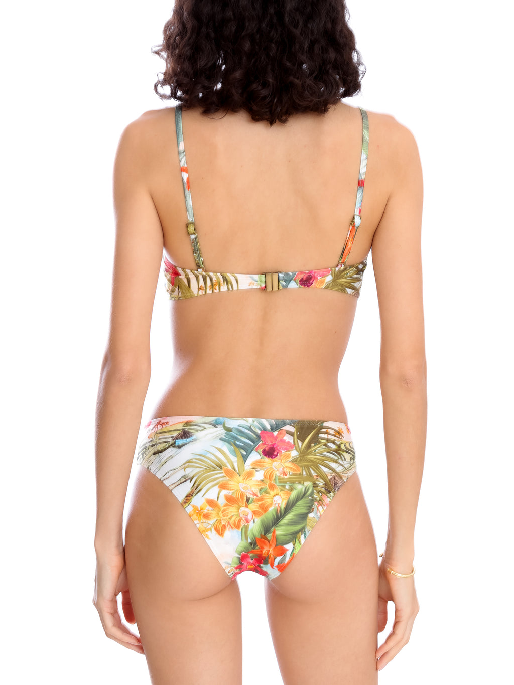 Ester  -Print Bikini Set Strapless