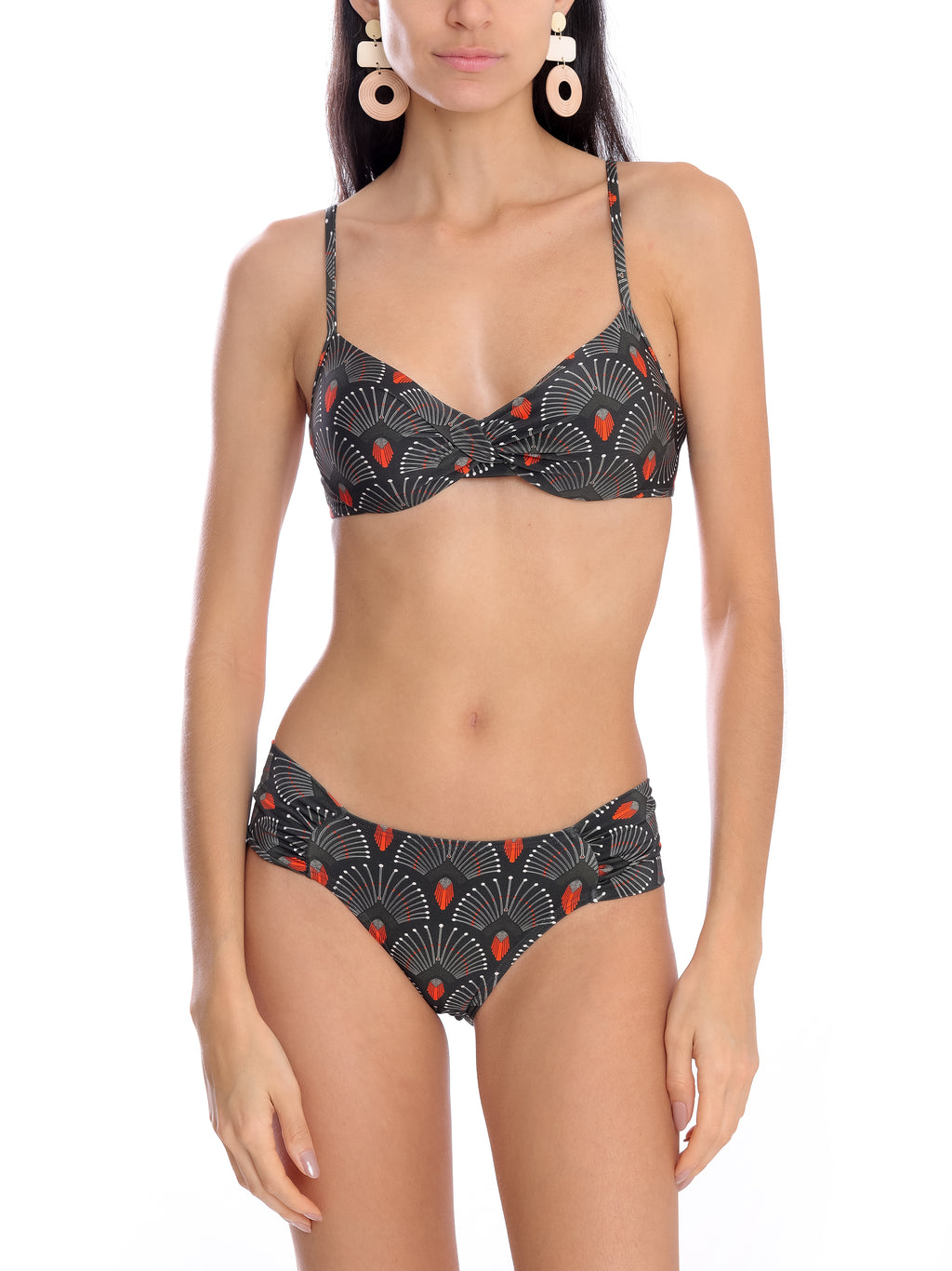 Vitoria Twist-Front -Print Bikini