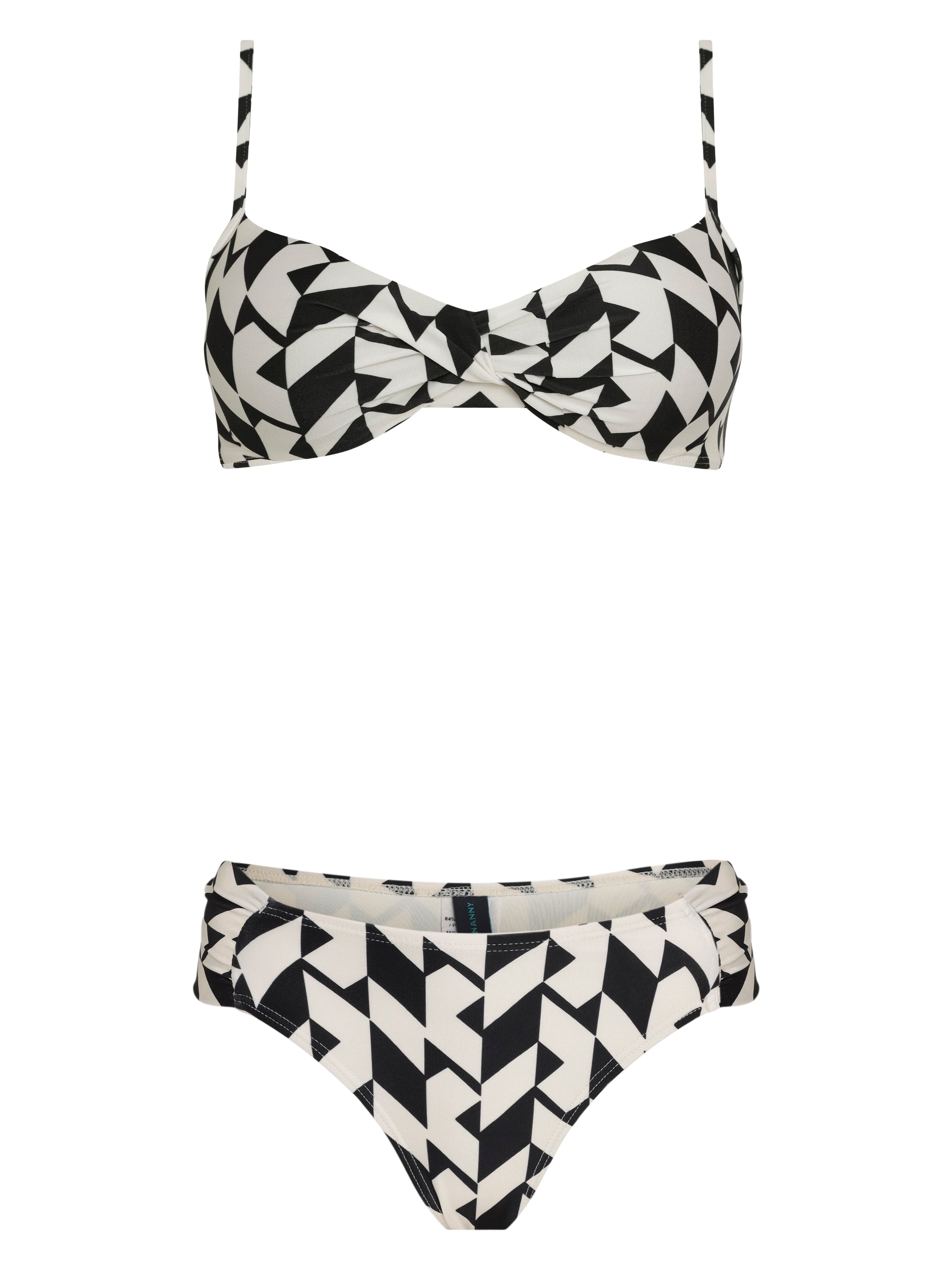 Vitoria Geometric-Print Bikini Set