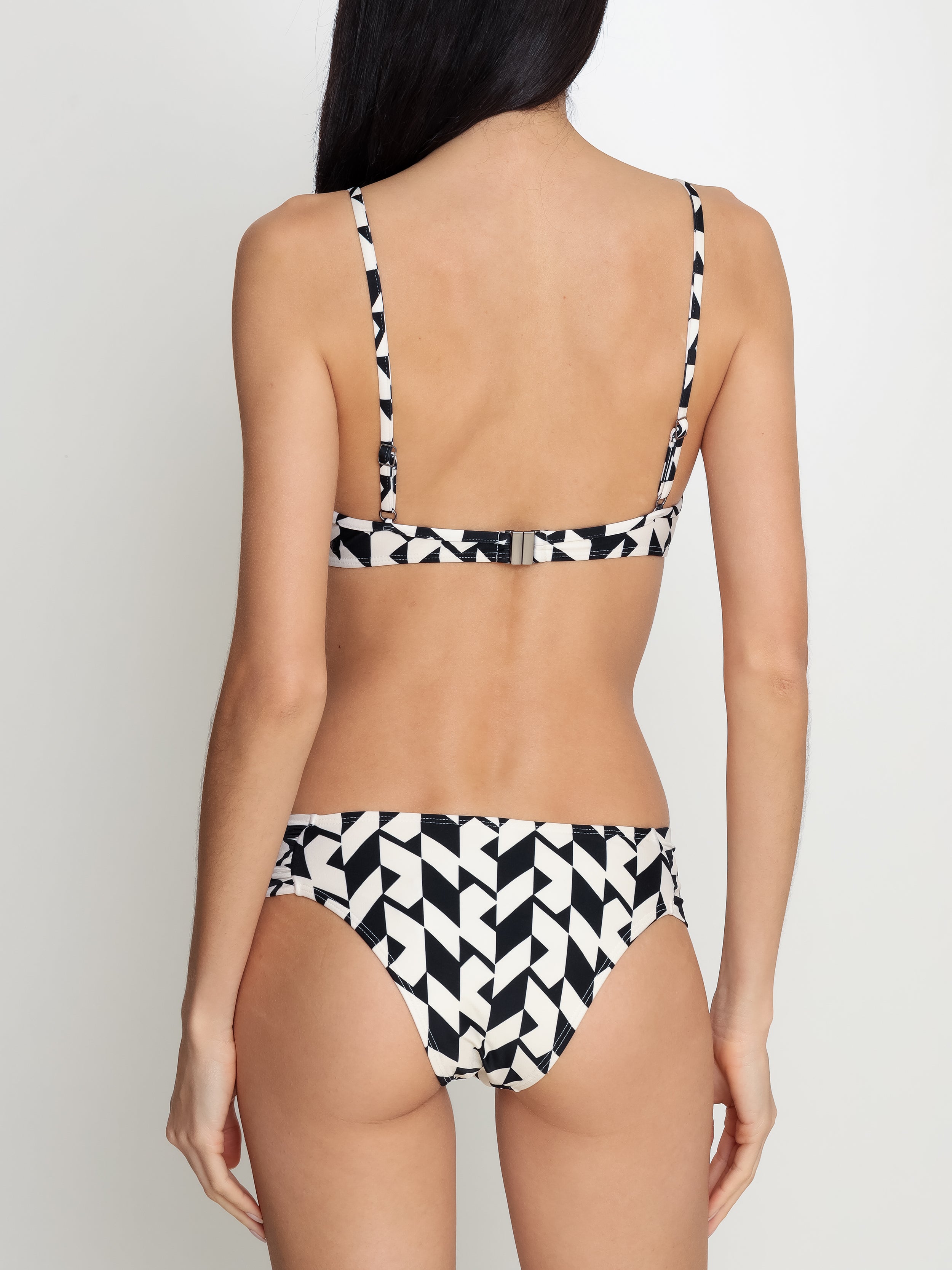Vitoria Geometric-Print Bikini Set