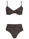 Veronica -Print  Bikini Set Cocar