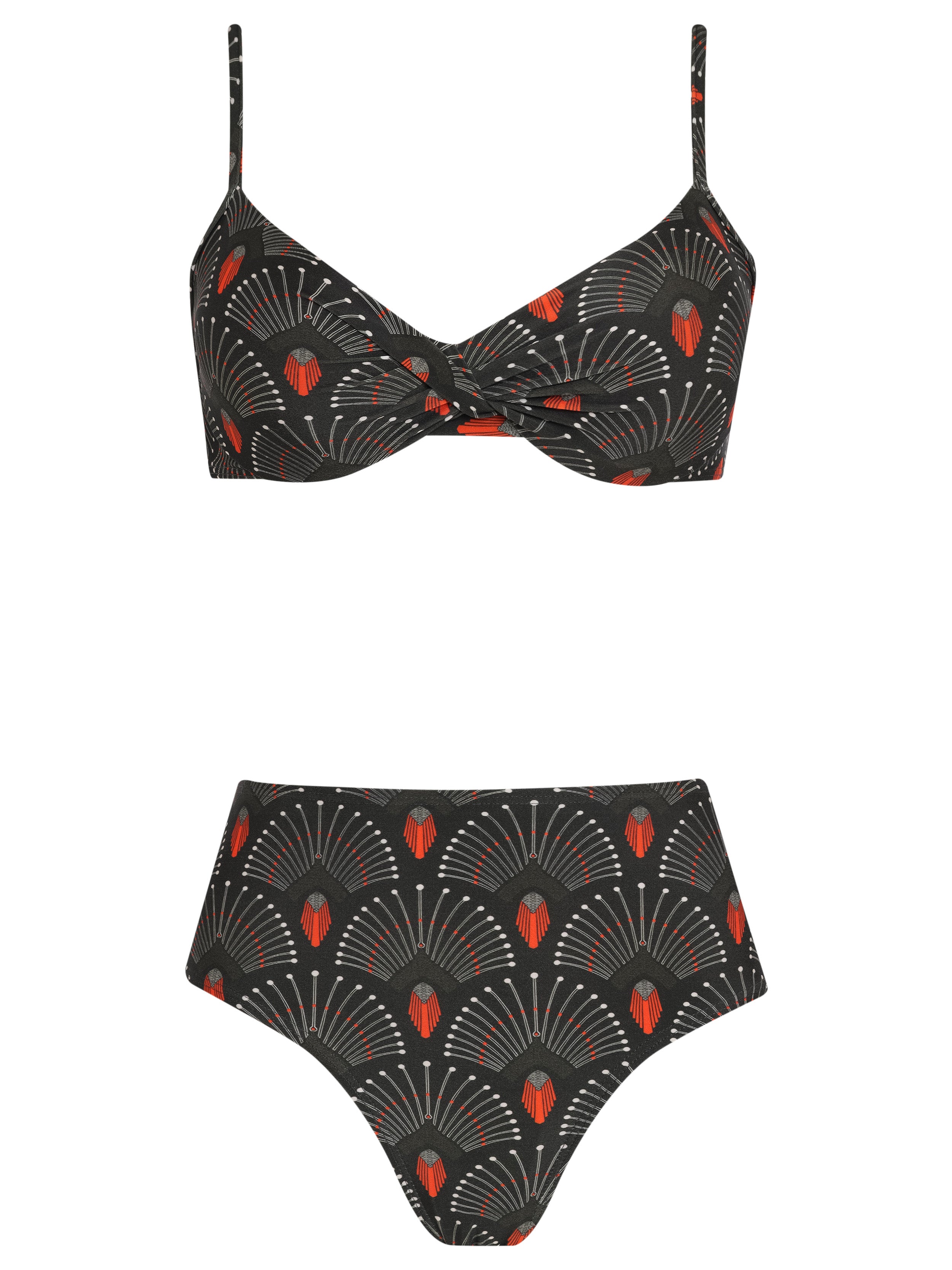 Veronica -Print  Bikini Set