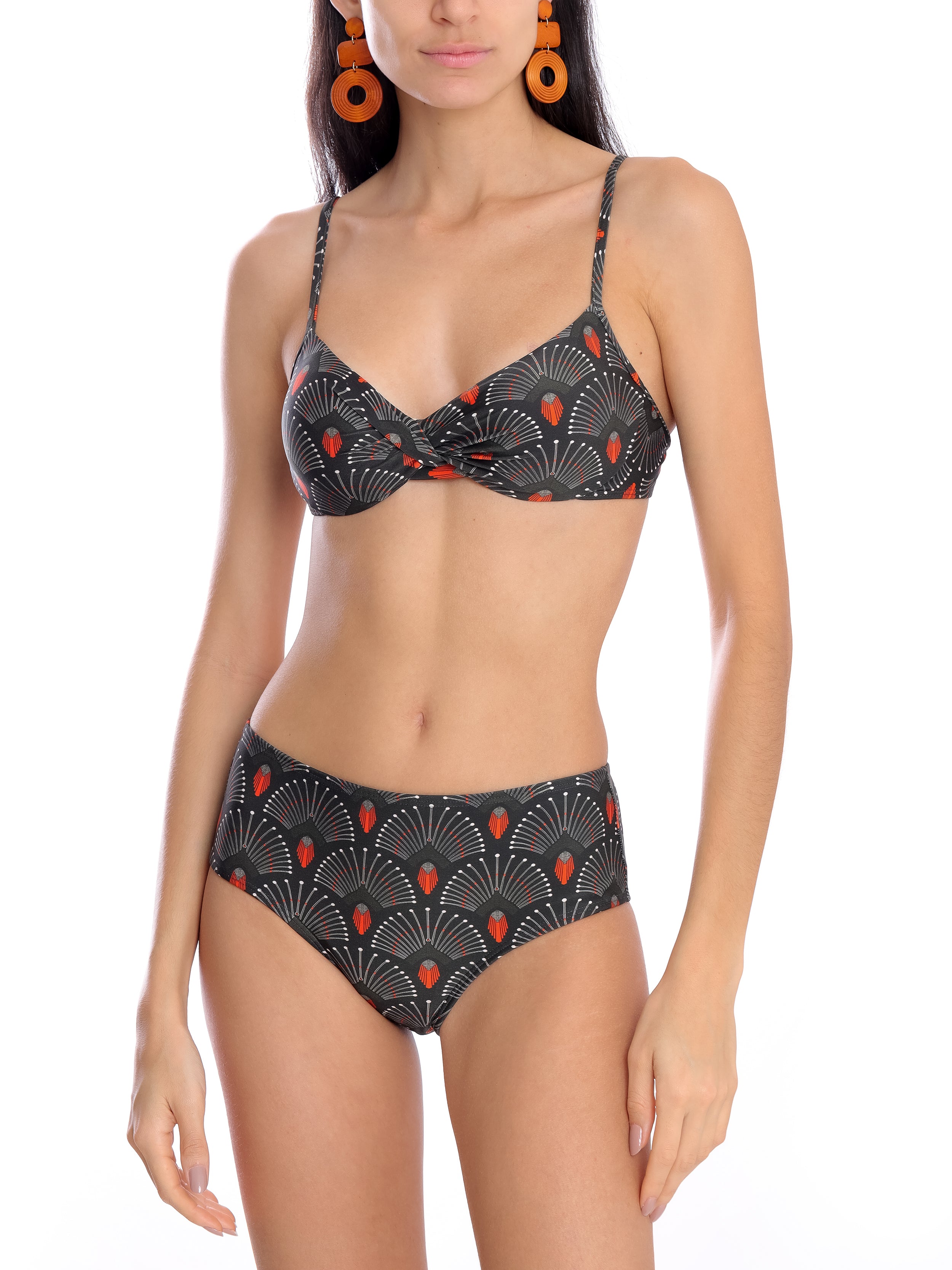 Veronica -Print  Bikini Set