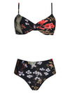 Veronica Floral-Print  Bikini Set Orvalho