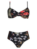 Veronica Floral-Print  Bikini Set Orvalho