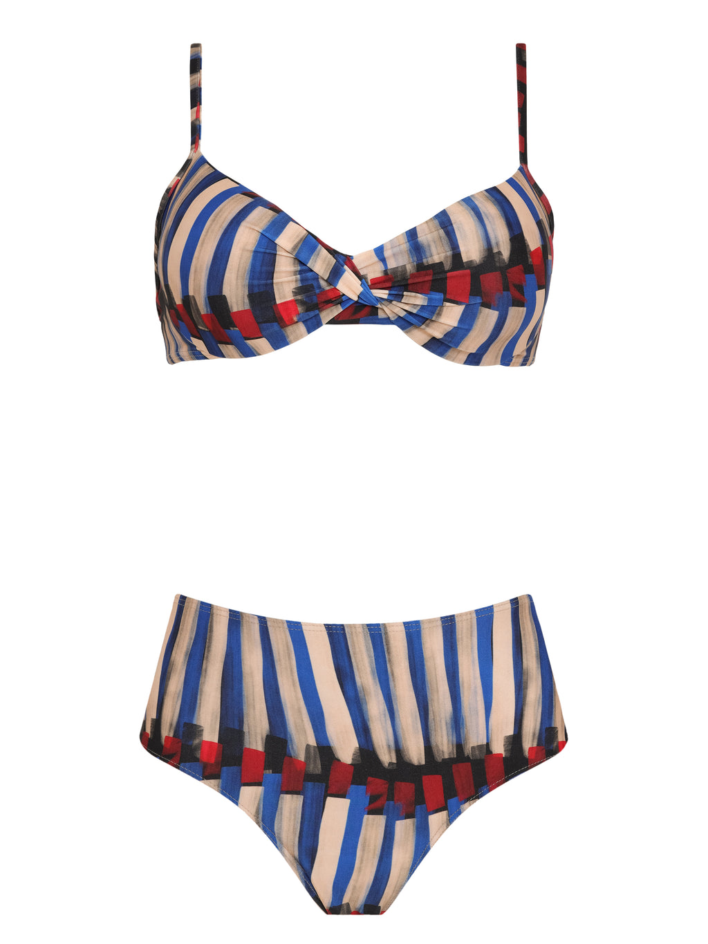 Veronica Graphic-Print Bikini Set