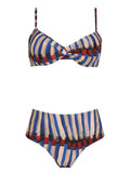 Veronica Graphic-Print Bikini Set