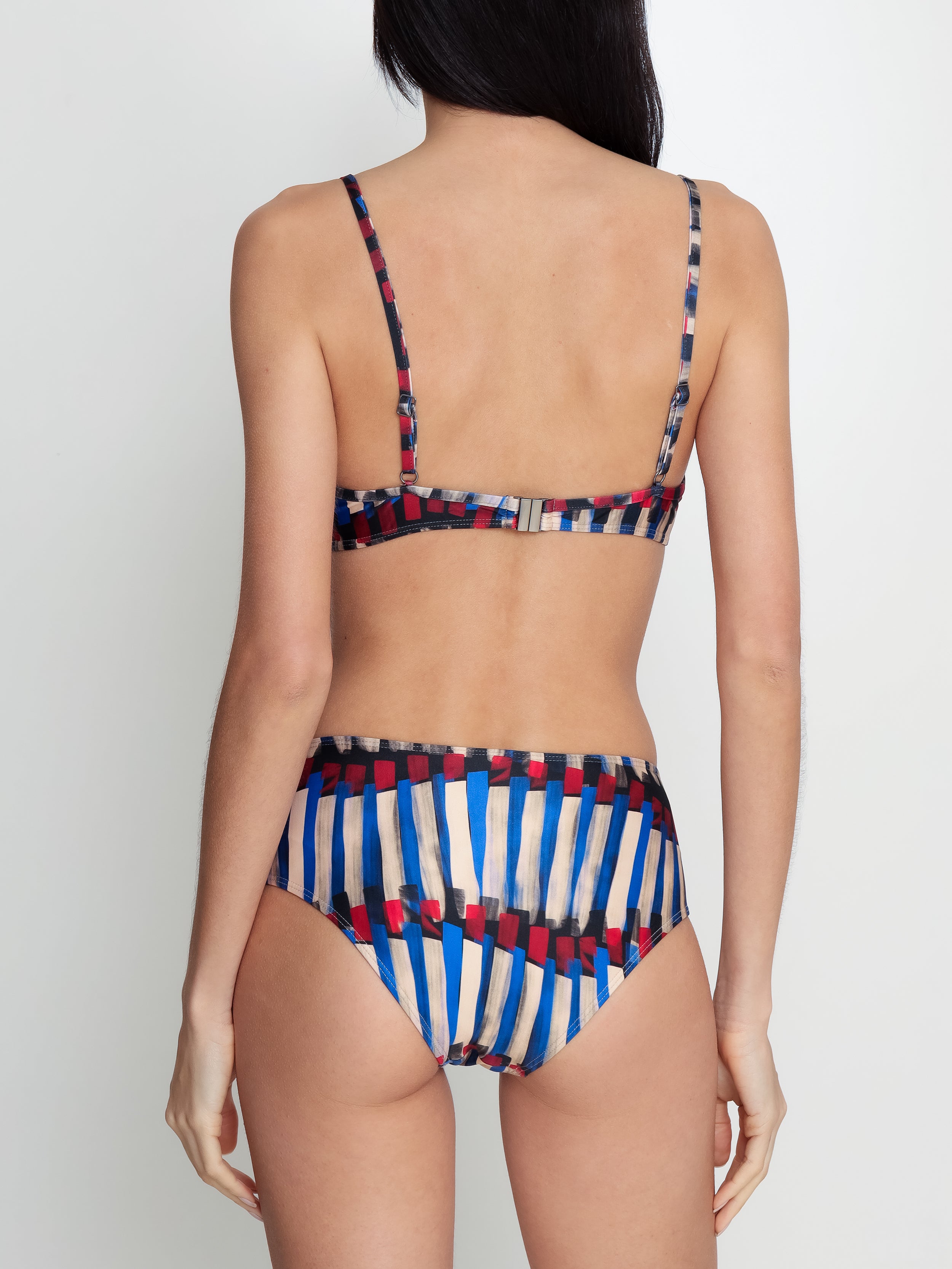 Veronica Graphic-Print Bikini Set