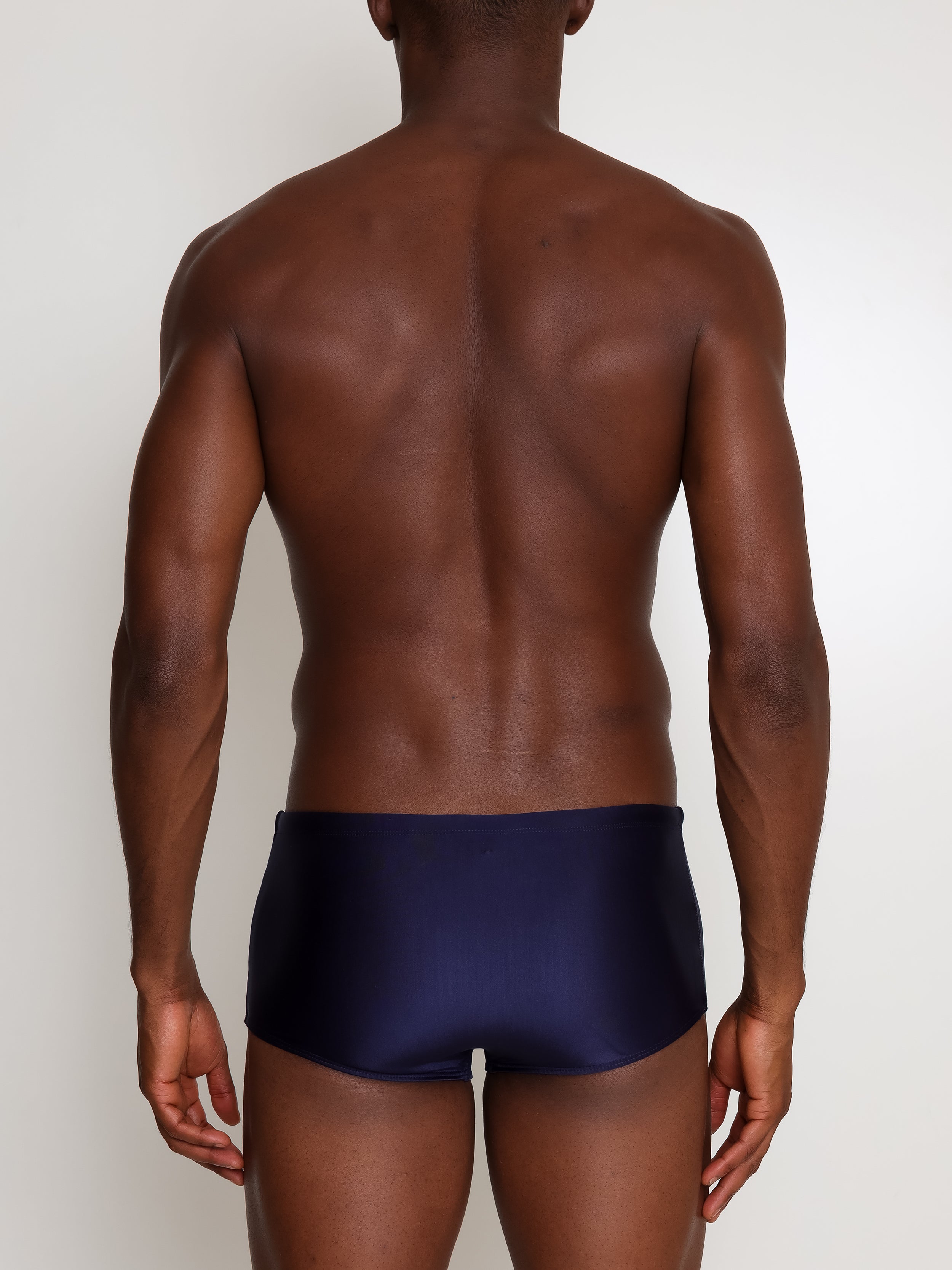Copacabana Blue Plain 7-inch Sides Swimming Trunks