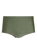 Copacabana Green Plain 7-inch Sides Swimming Trunks