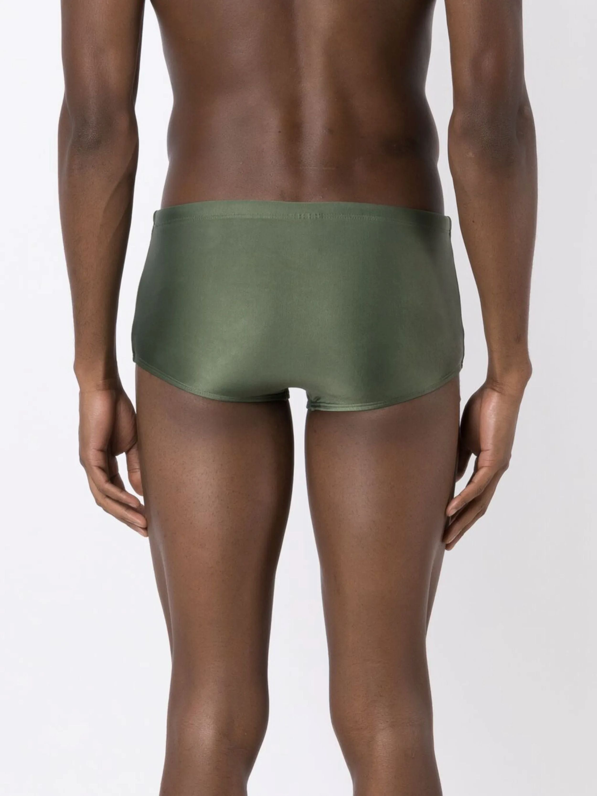 Copacabana Green Plain 7-inch Sides Swimming Trunks