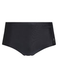 Parati Black Plain 6.3-inch Sides Swimming Trunks