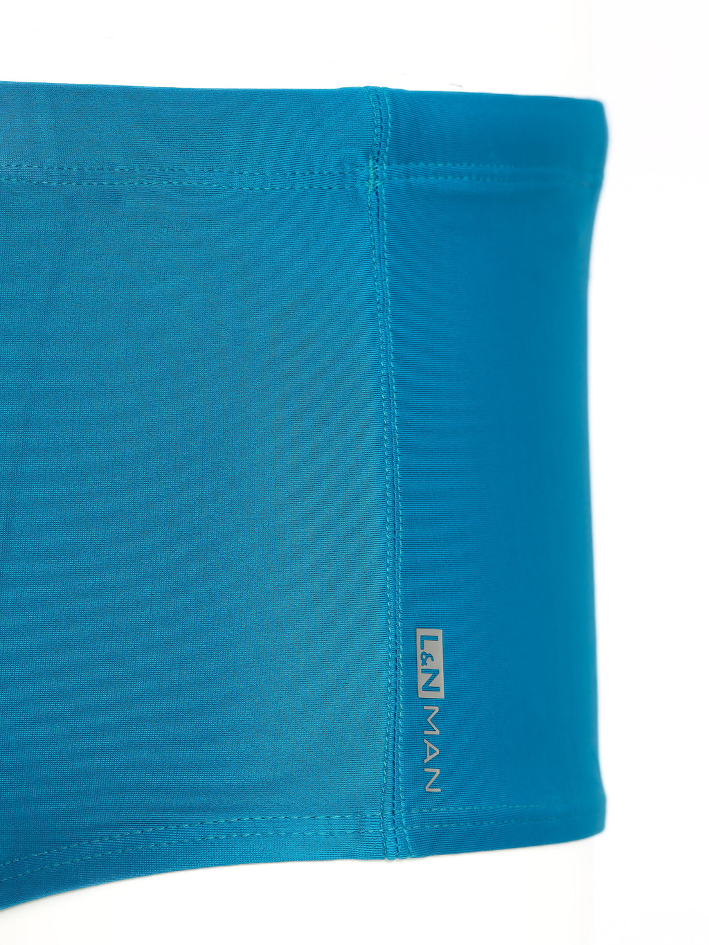 Parati Light Blue Plain 6.3-inch Sides Swimming Trunks