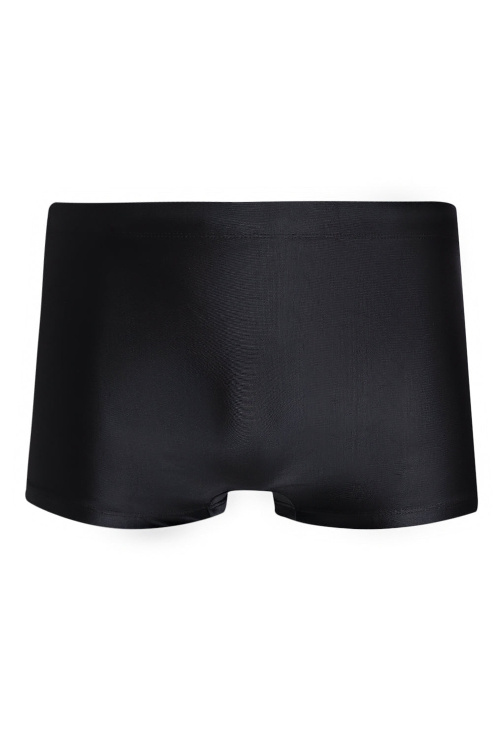 Tijuca Black Plain 9-inch Sides Fitted Swimming Trunks