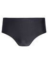 Ilhabela Black Plain Low-Rise 4.3-inch Sides Swimming Trunks