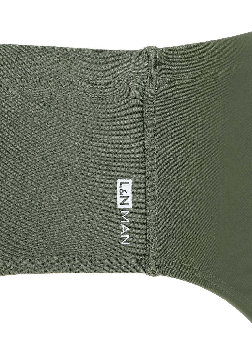 Ilhabela Green Plain Swim Trunks