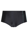 Santiago Black Plain 6.3-inch Sides Swimming Trunks