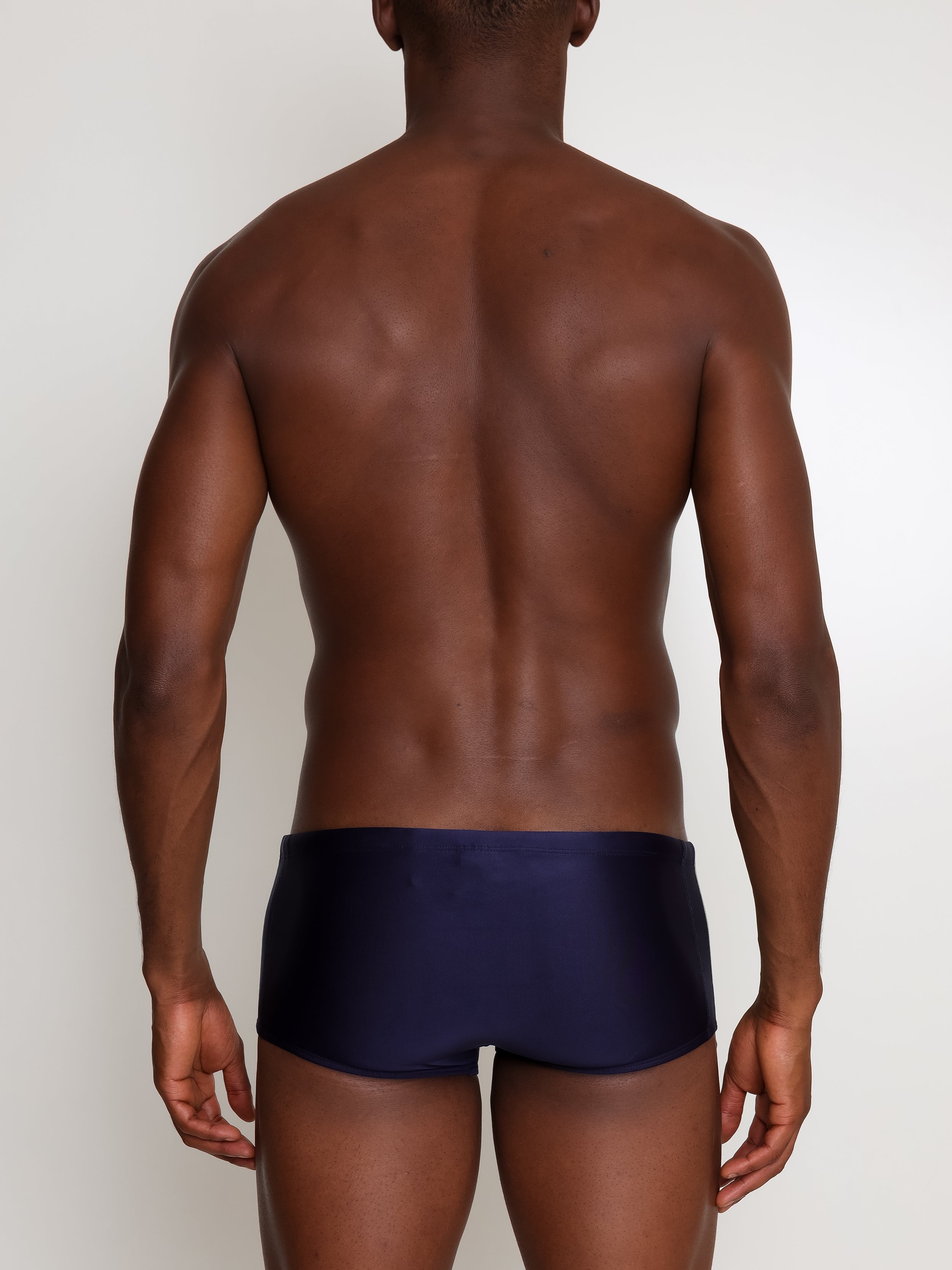 Lopes Blue Plain Swim Trunks