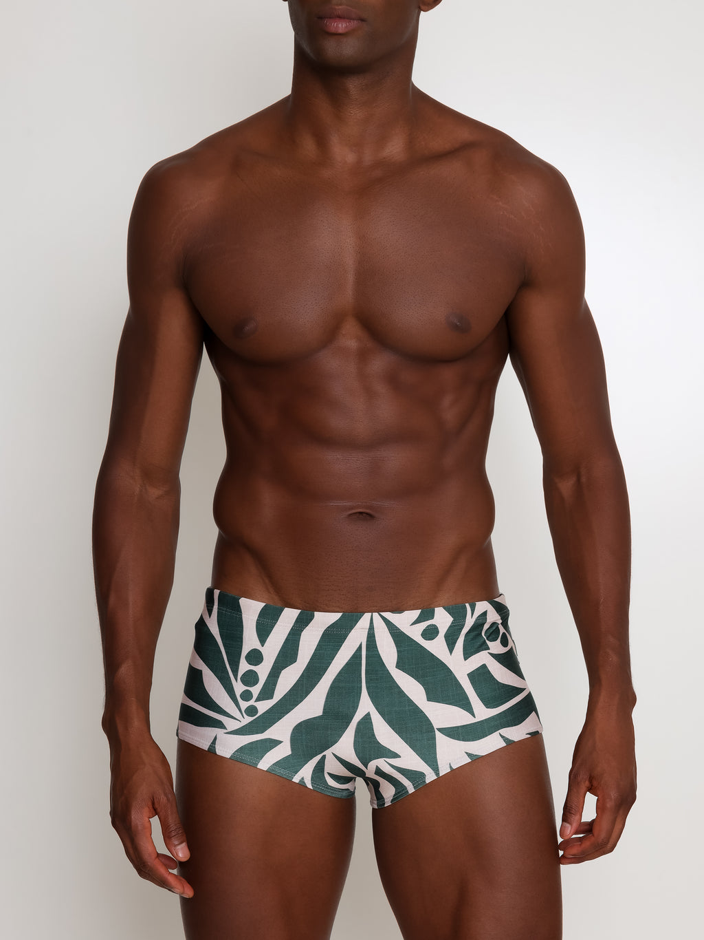 Copacabana Abstracte-Print 7-inch Sides Swimming Trunks