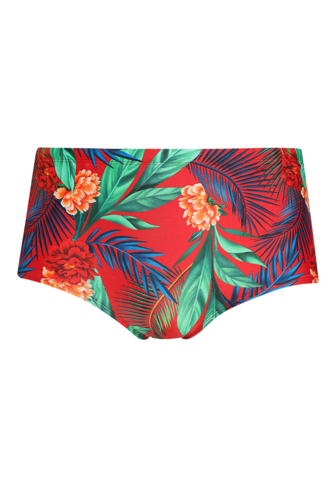 Copacabana Foliage-Print 7-inch Sides Swimming Trunks