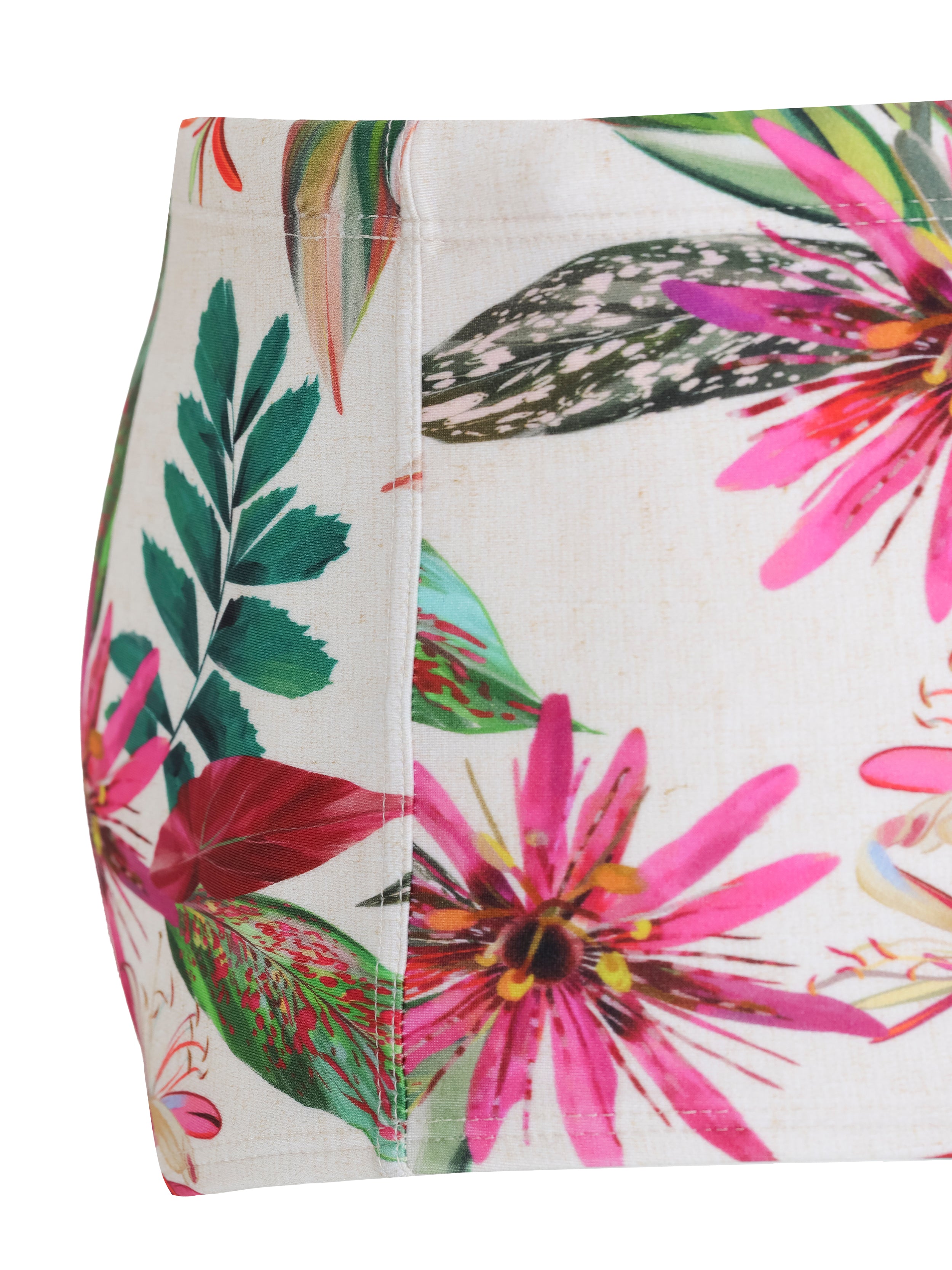 Copacabana Foliage-Print 7-inch Sides Swimming Trunks