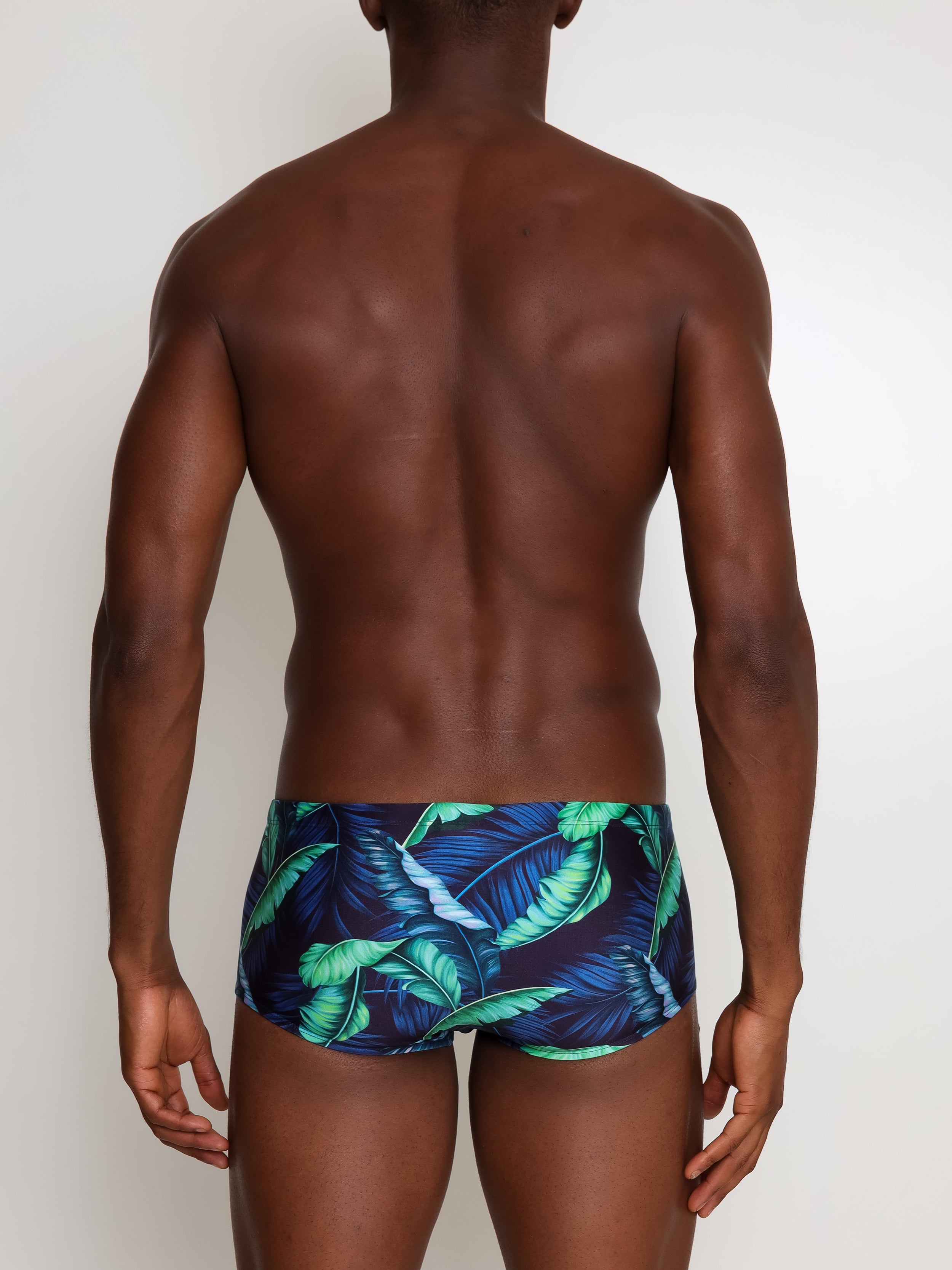 Parati Foliage-Print 6.3-inch Sides Swimming Trunks