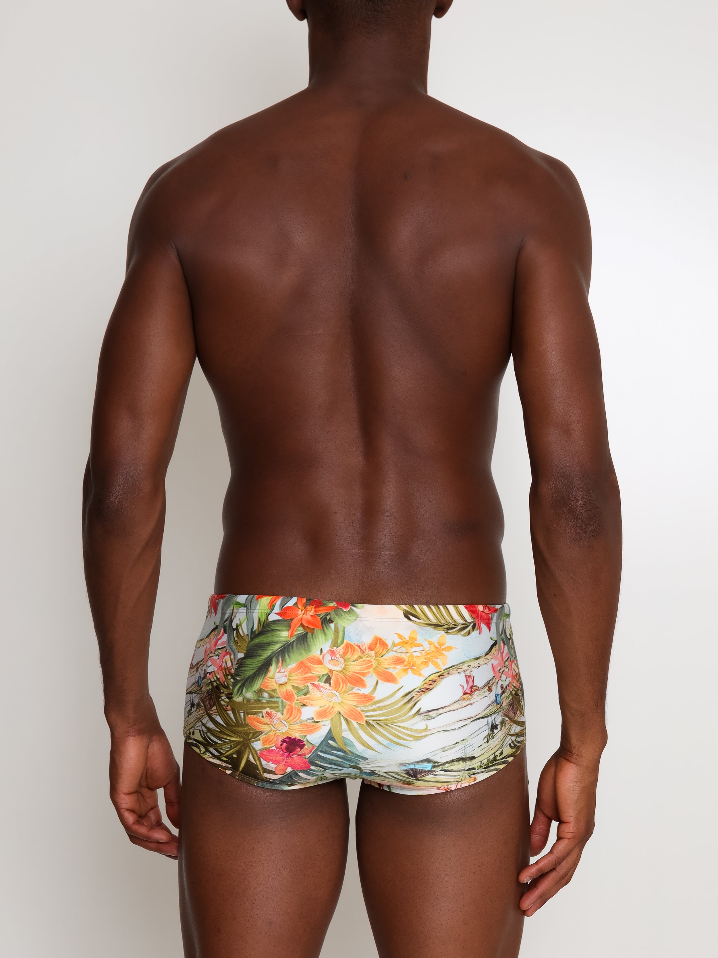 Copacabana -Print 7-inch Sides Swimming Trunks