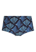 Copacabana Stingrays-Print 7-inch Sides Swimming Trunks