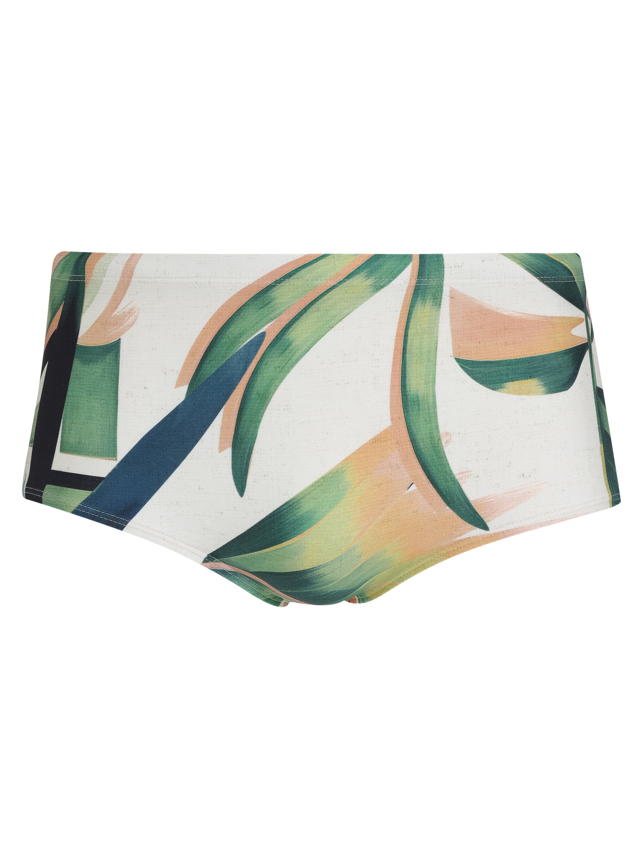 Copacabana Foliage-Print 7-inch Sides Swimming Trunks