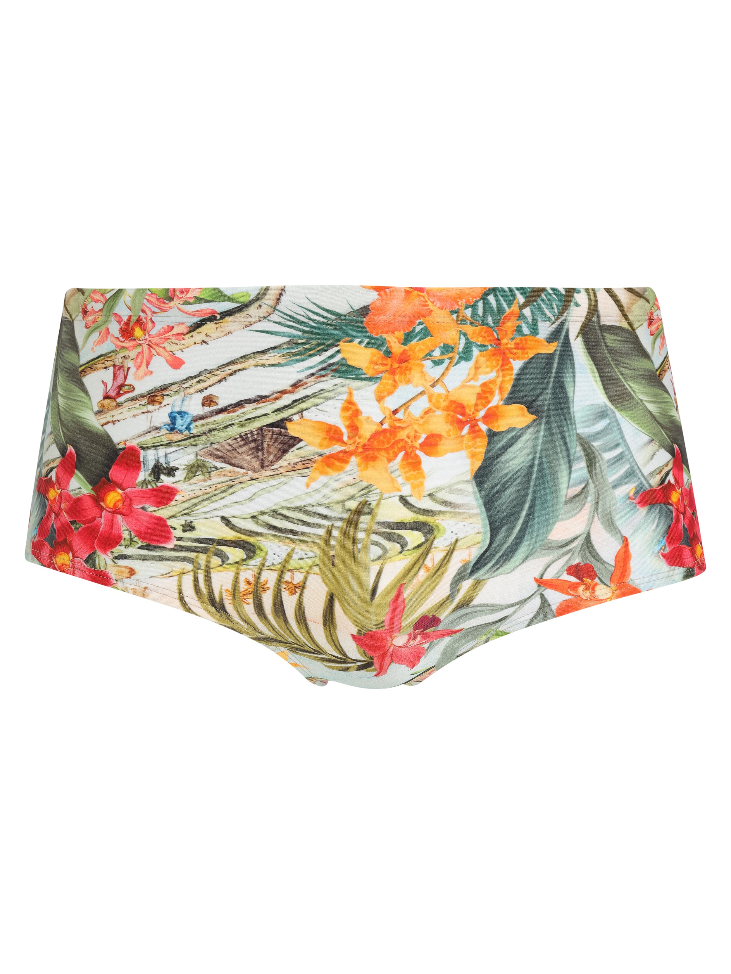 Copacabana -Print 7-inch Sides Swimming Trunks