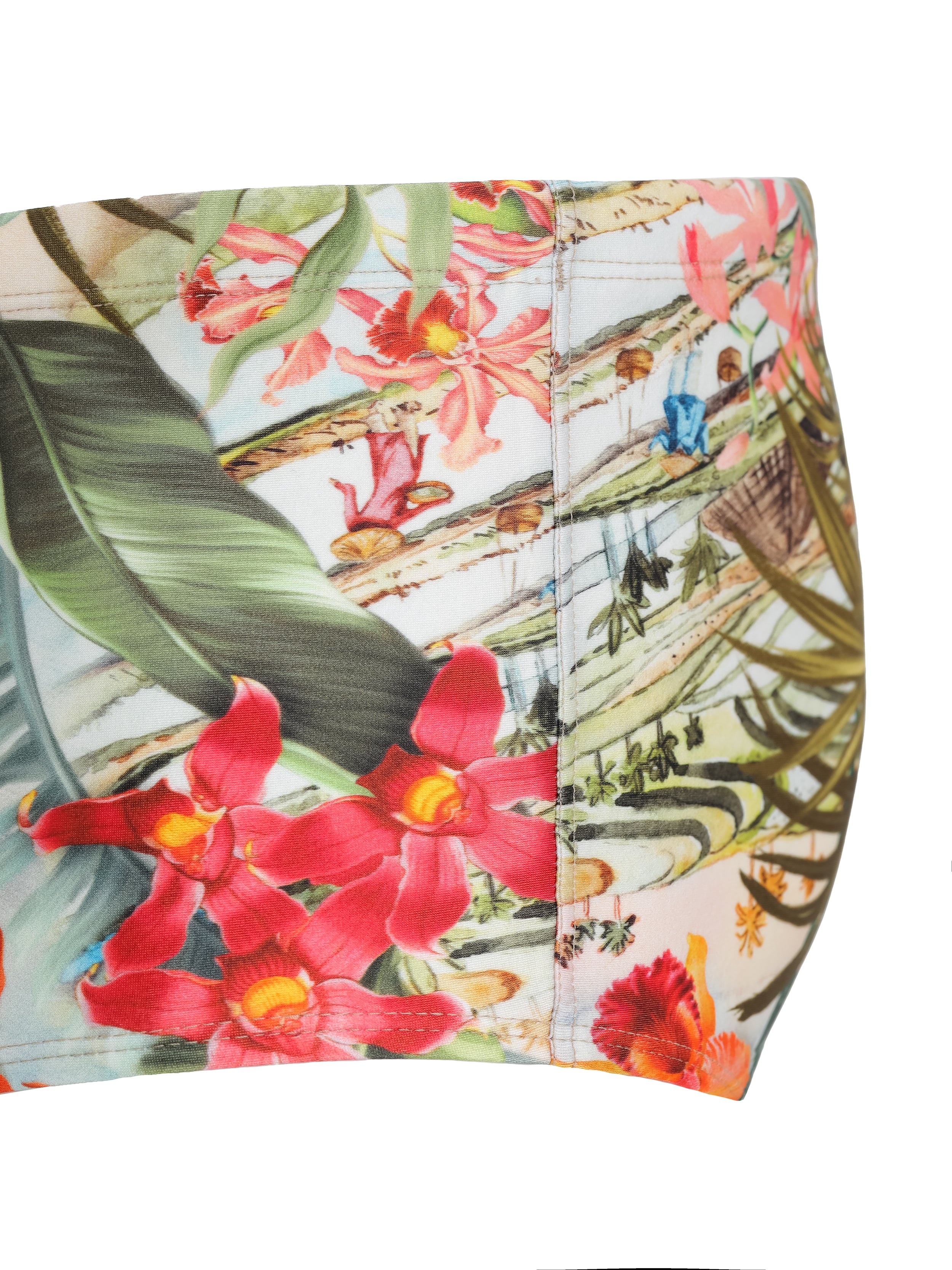 Copacabana -Print 7-inch Sides Swimming Trunks
