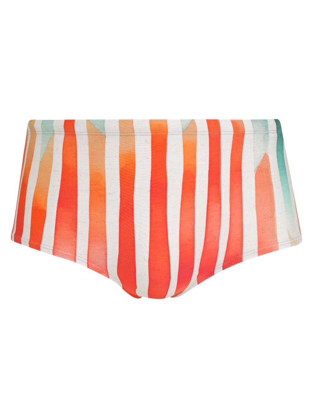 Copacabana Striped-Print 7-inch Sides Swimming Trunks