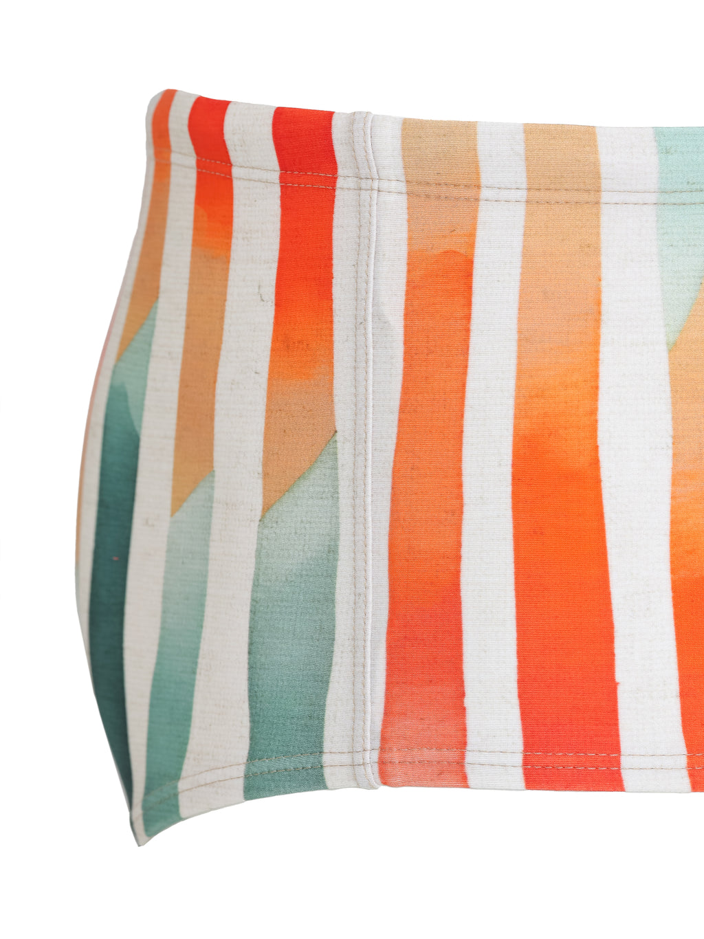 Copacabana Striped-Print 7-inch Sides Swimming Trunks