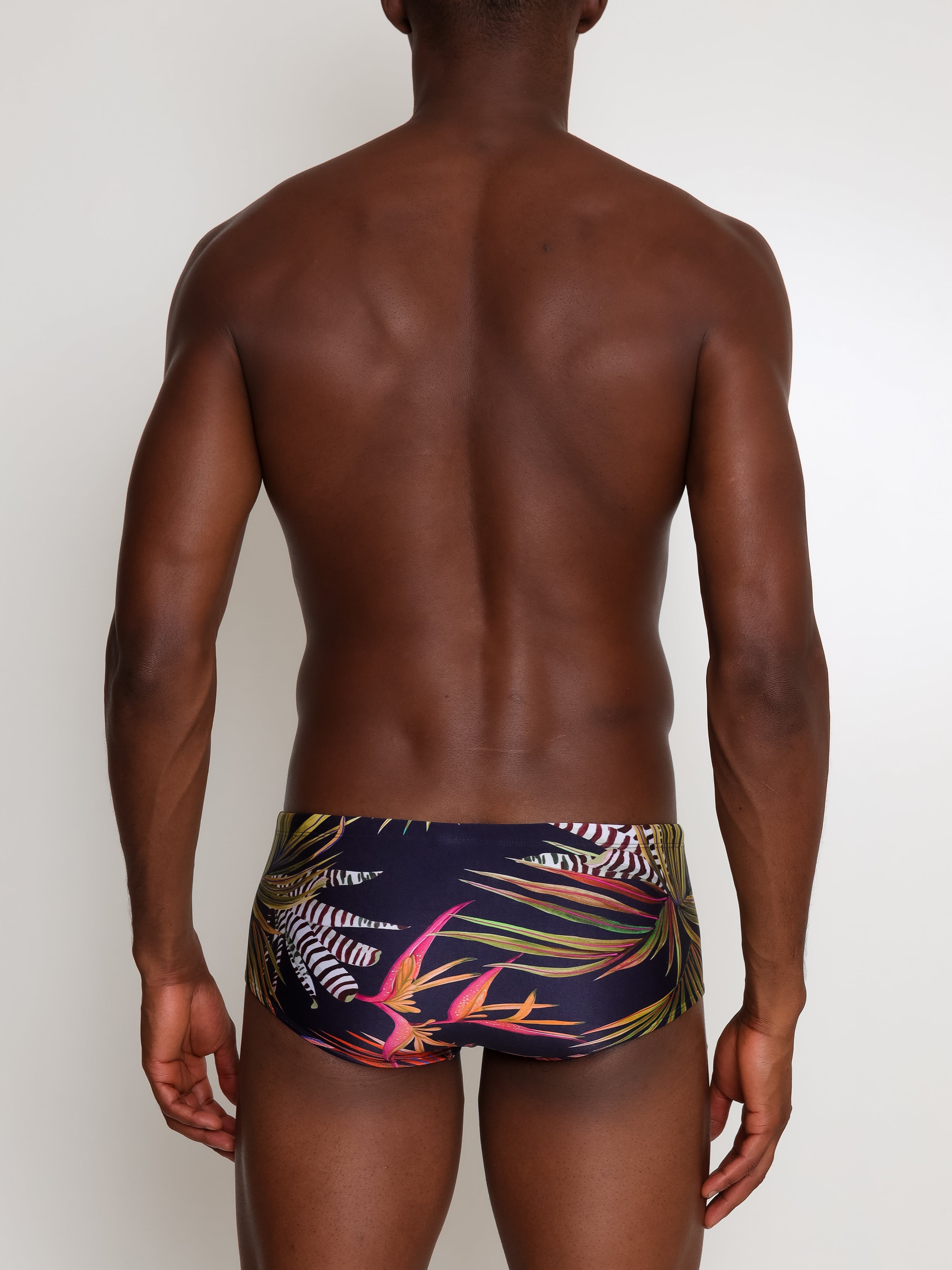 Parati Foliage-Print 6.3-inch Sides Swimming Trunks