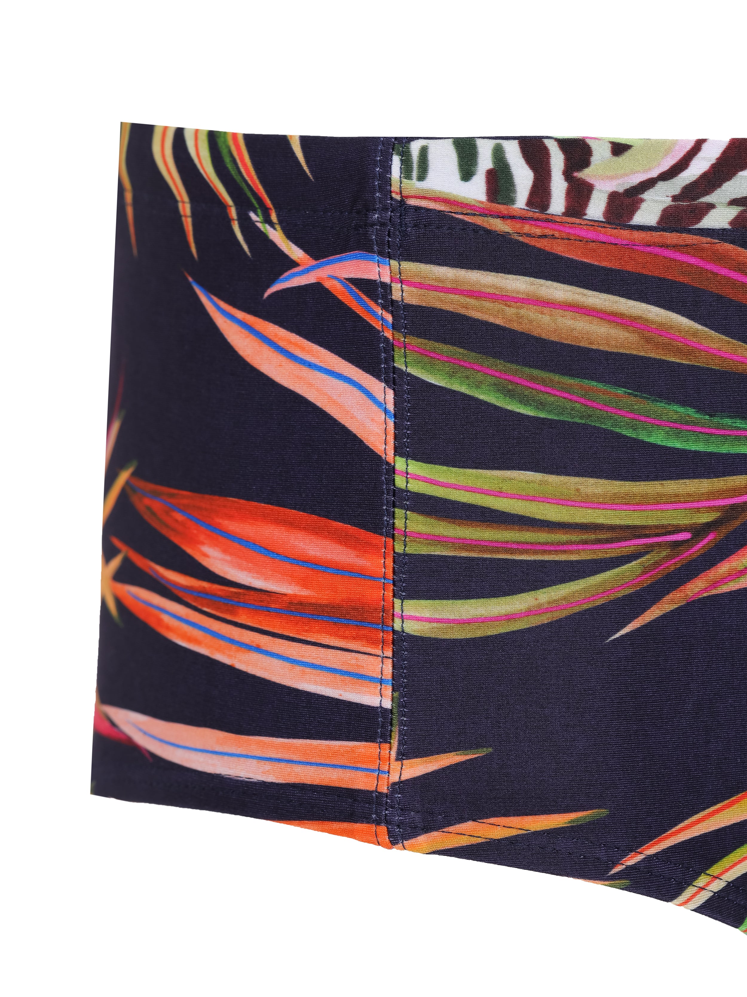 Parati Foliage-Print 6.3-inch Sides Swimming Trunks