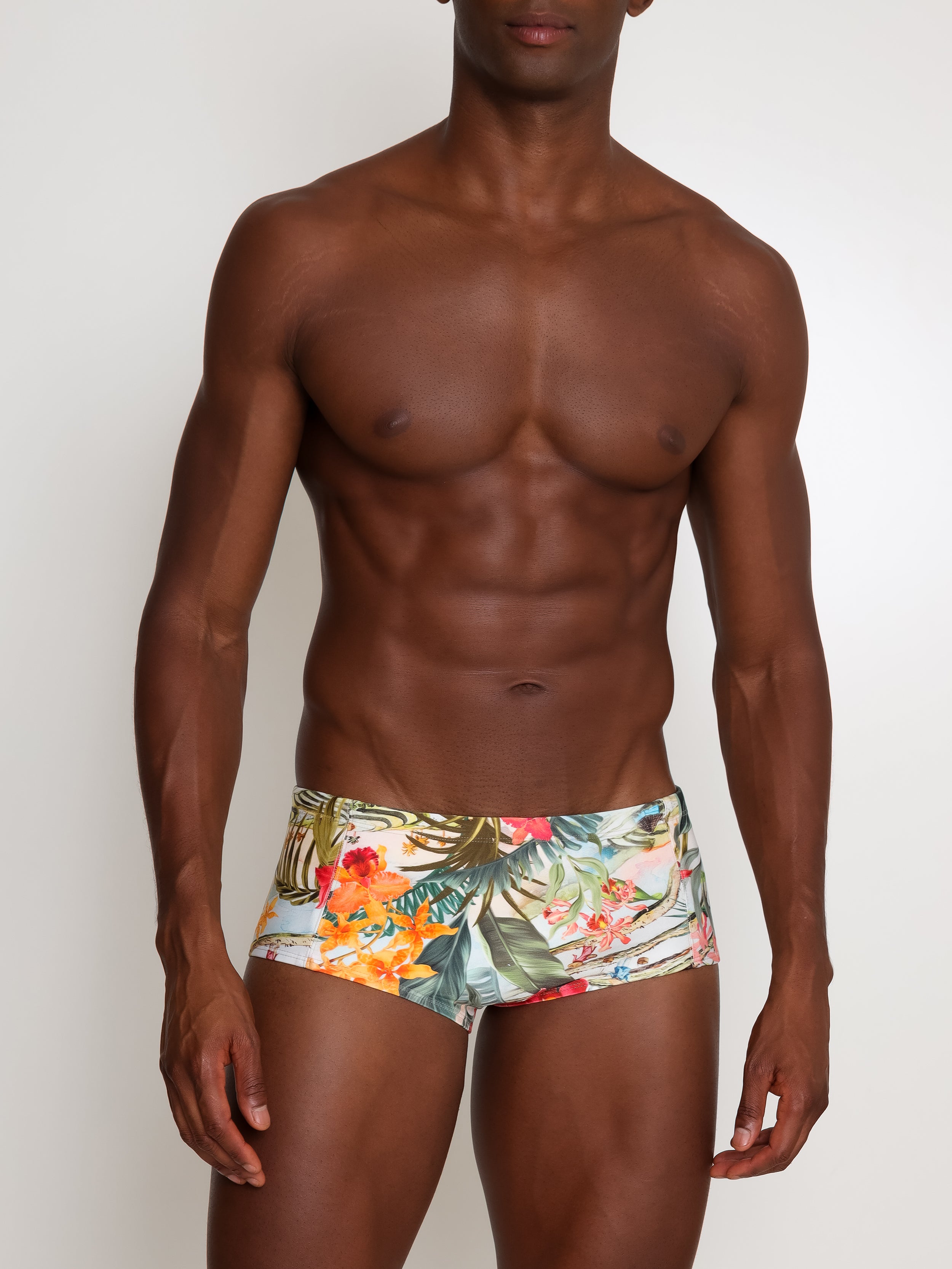 Parati -Print 6.3-inch Sides Swimming Trunks