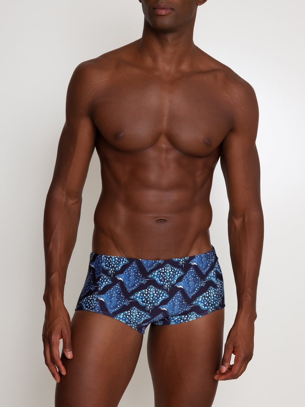 Parati Stingrays-Print 6.3-inch Sides Swimming Trunks