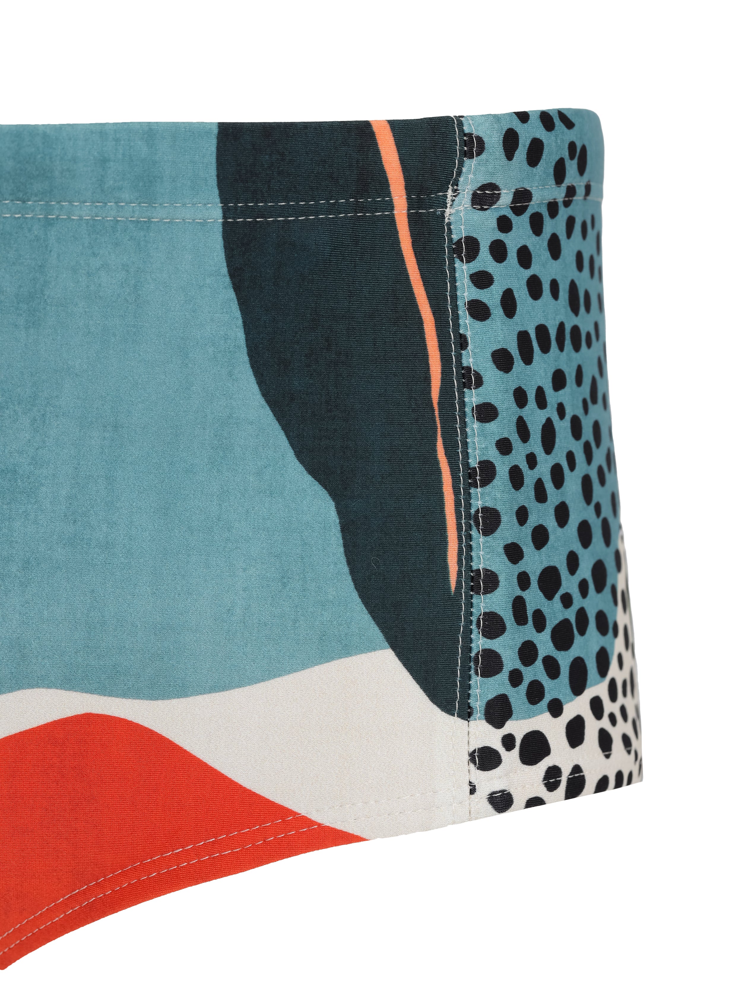 Parati Abstracte-Print 6.3-inch Sides Swimming Trunks