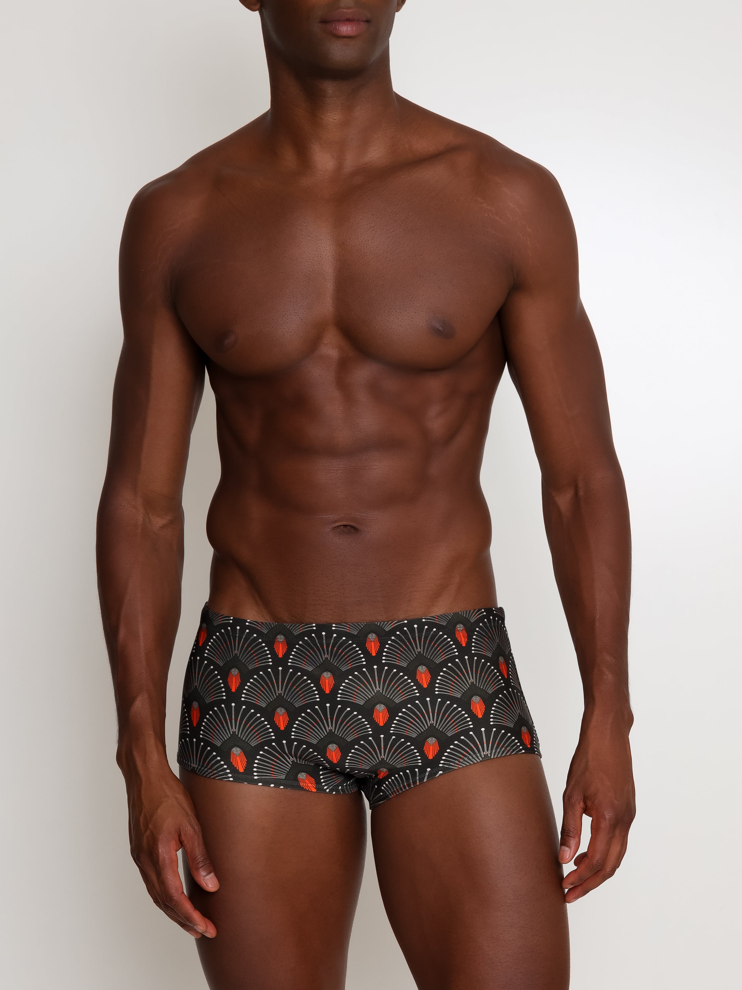 Copacabana -Print 7-inch Sides Swimming Trunks