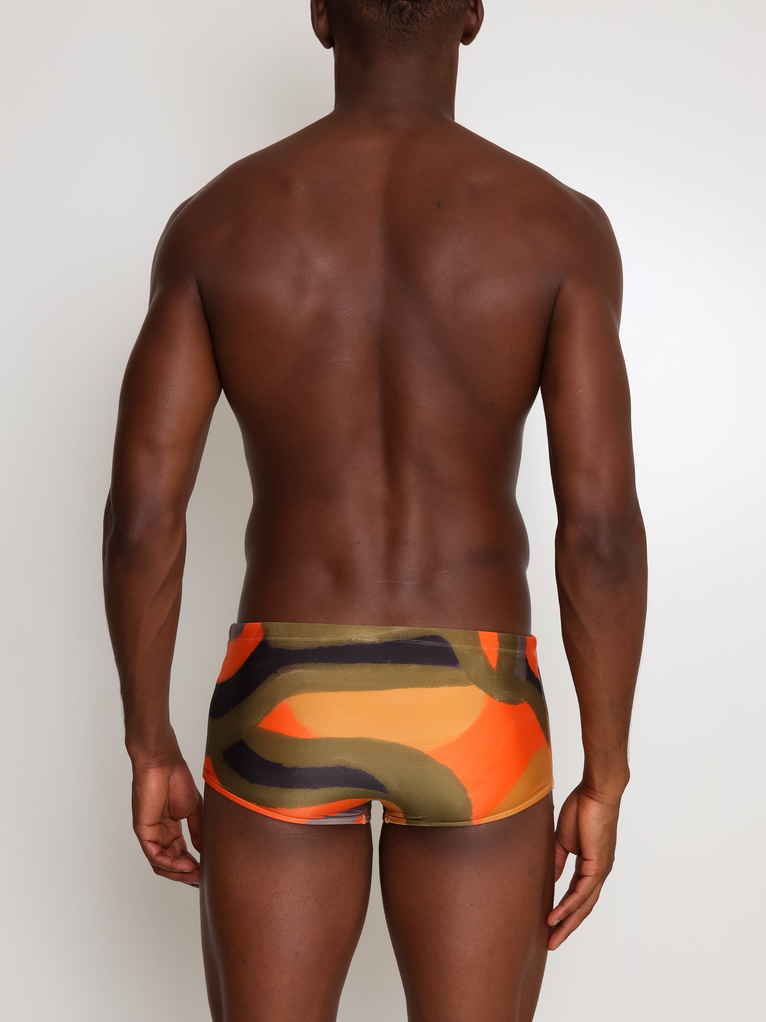 Copacabana Abstracte-Print 7-inch Sides Swimming Trunks