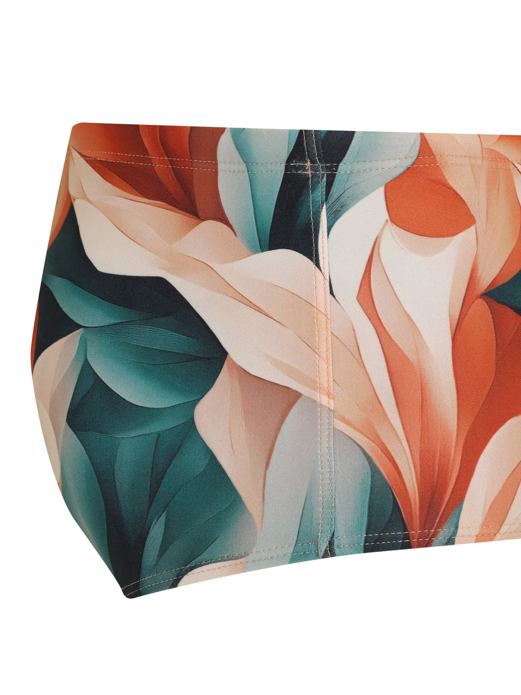 Copacabana Foliage-Print 7-inch Sides Swimming Trunks